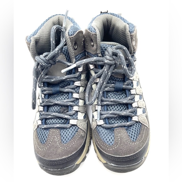 Cherokee Kids High-Top Boots - Gray and Blue - Picture 5 of 9